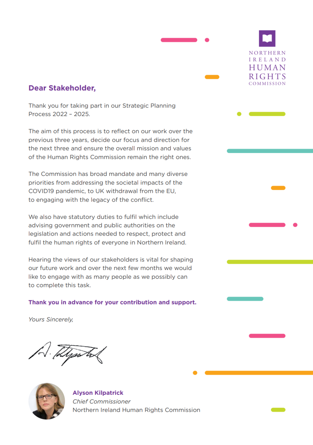 Sp 202225 stakeholder letter